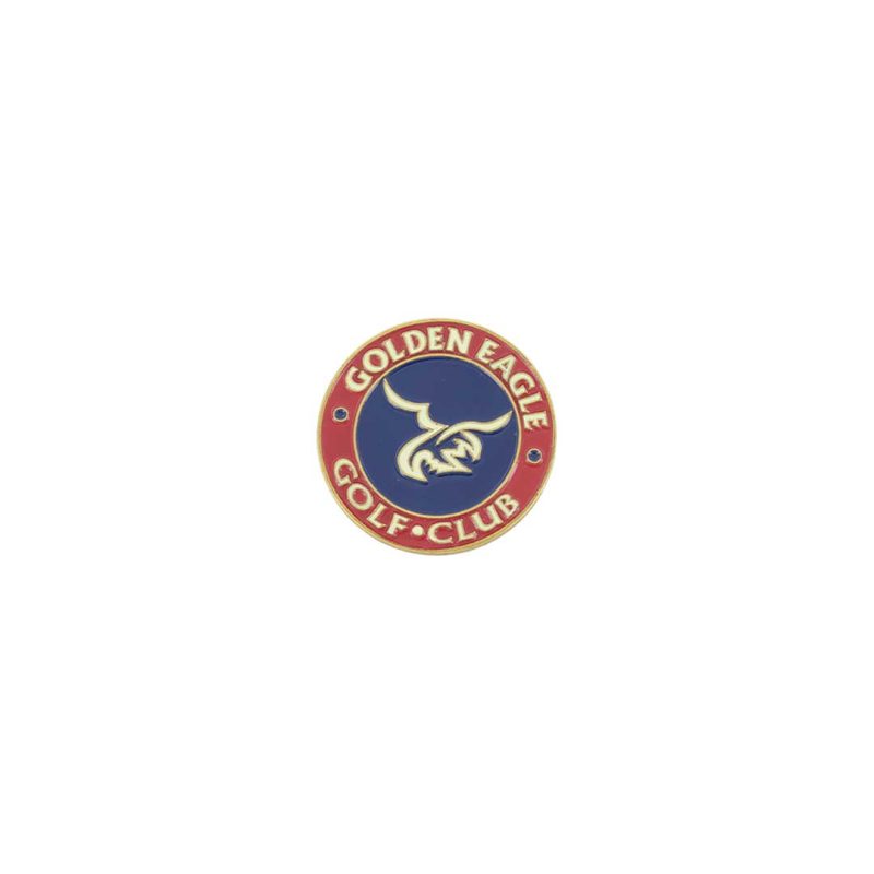 ahead Golden Eagle Golf Club Ball Markers BM4 HIDDEN BLK RD GRY 01