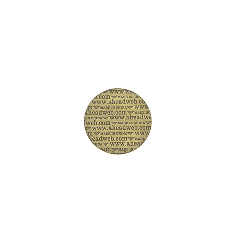 ahead Golden Golf Country Club Ball Markers BM4 GOLD BLKGRN 02