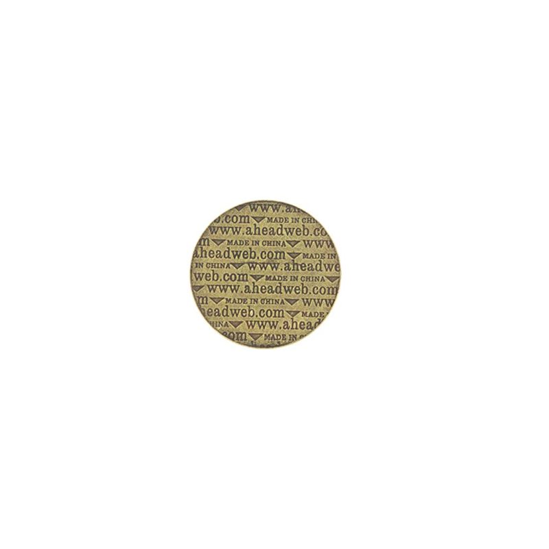 ahead Golden Golf Country Club Ball Markers BM4 GOLD BRASS 2