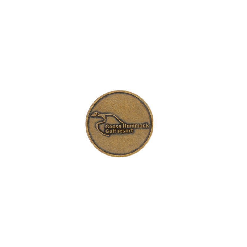 ahead Goose Hummock Golf Resort Ball Markers BM4RGOUS BRSS 01