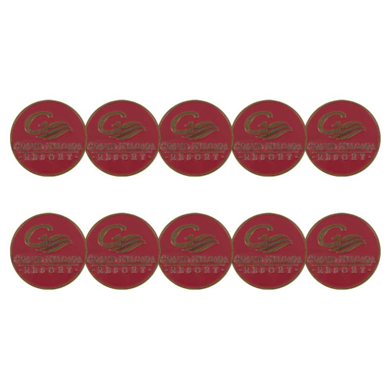 ahead Grand Niagara Resort Ball Markers BM4R GRANIA RED 1