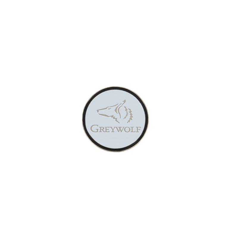 ahead Greywolf Golf Course Ball Markers BM4R GREYWOLF WHT 01