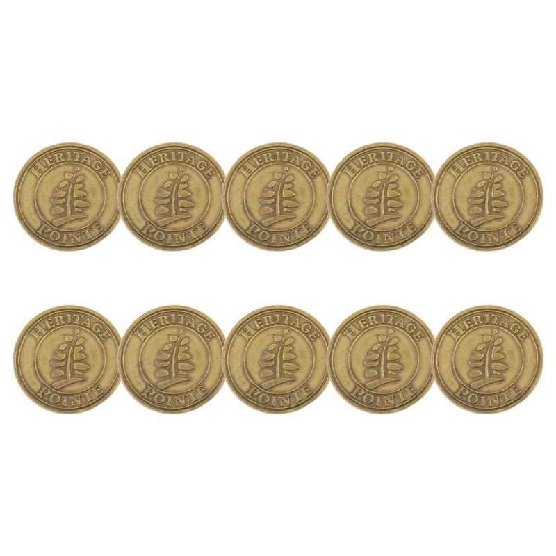 ahead Heritage Pointe Ball Markers BM HERITA BRASS