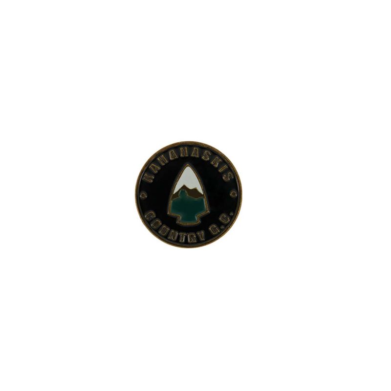 ahead Kananaskis Country Golf Club Ball Markers BM4R KANANA BLK GRN