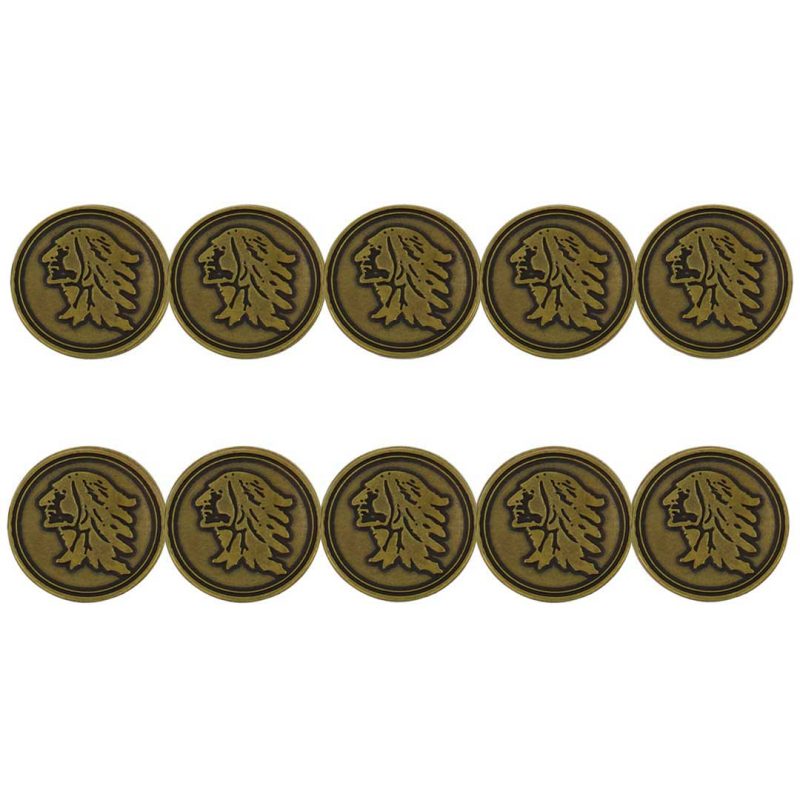 ahead Kanawaki Golf Club Ball Markers BM4R KANAWAKI BRSS