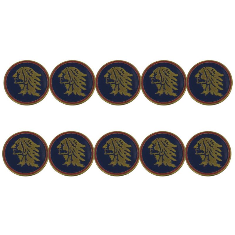 ahead Kanawaki Golf Club Ball Markers BM4R KANAWAKI NVY