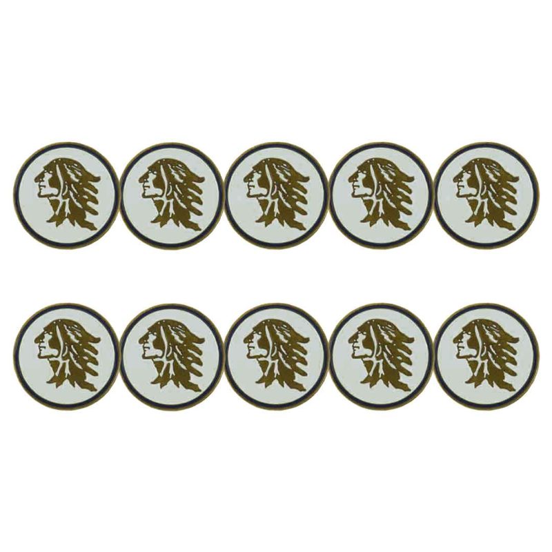 ahead Kanawaki Golf Club Ball Markers BM4R KANAWAKI WHT 03