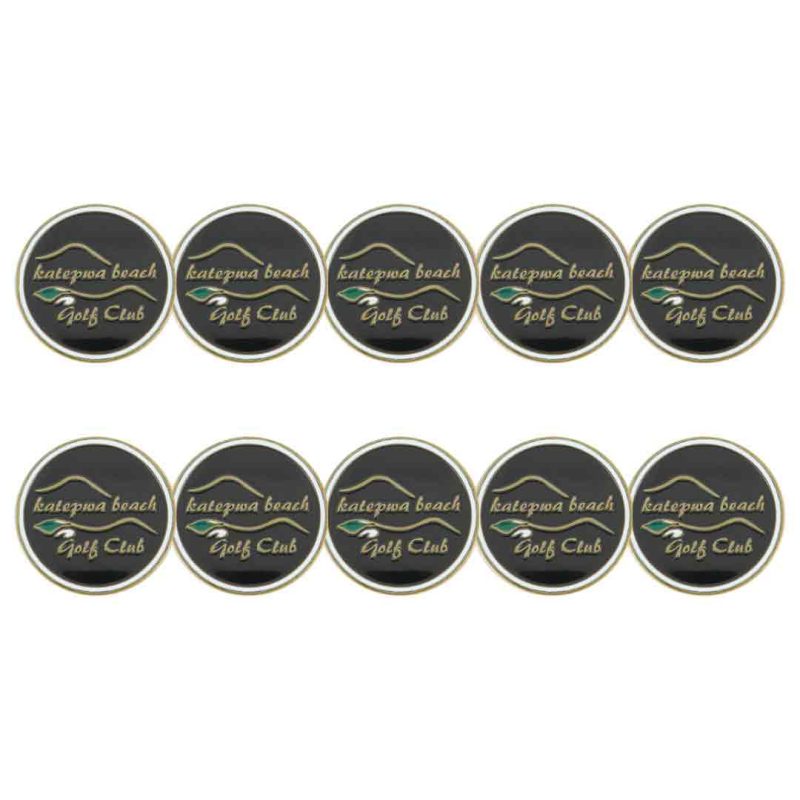 ahead Katepwa Beach Golf Club Ball Markers BM4R KATEPWA BLK