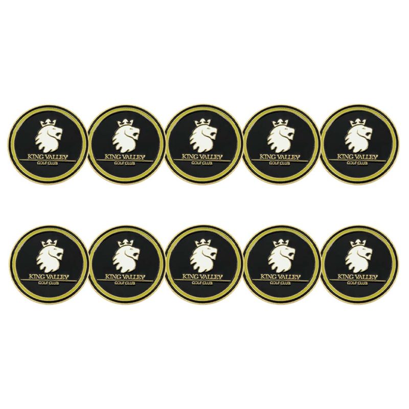 ahead King Valley Golf Club Ball Markers BM4 KING V BLK 3