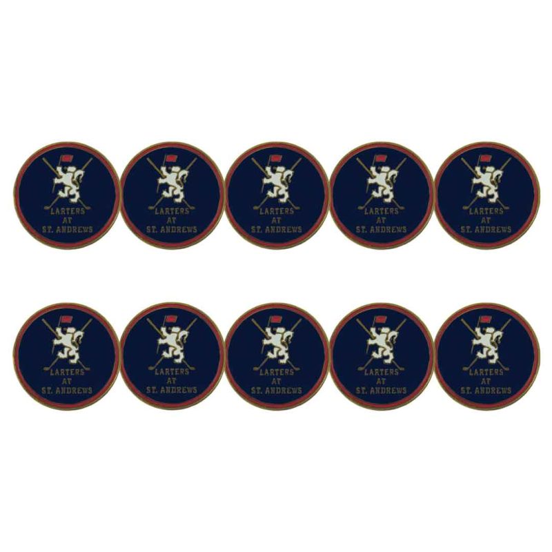 ahead Larters at St. Andrews Golf Country Club Ball Markers BM4R LARTER NVY 03