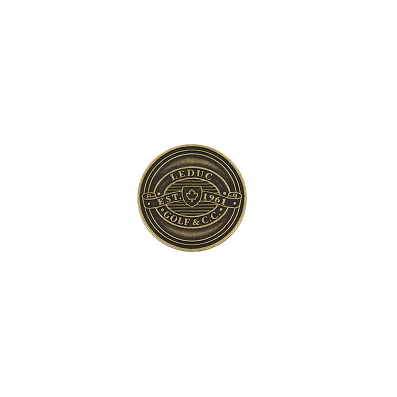 ahead Leduc Golf Country Club Ball Markers BM4 LRDUC BRSS