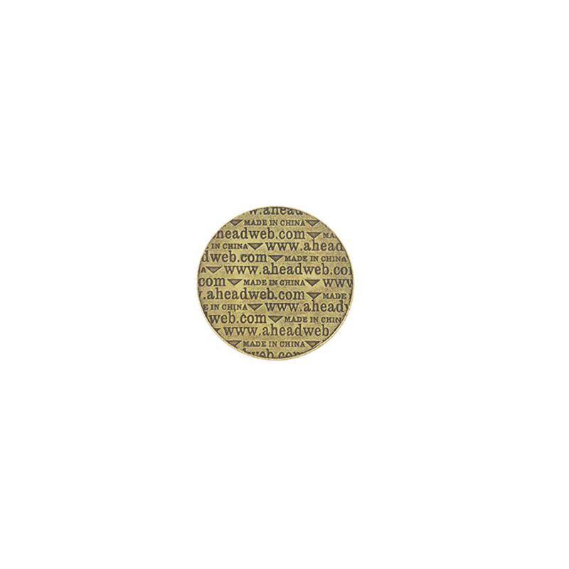 ahead Lethbridge Country Club Golf Ball Markers BM4 LETH BRASS 2