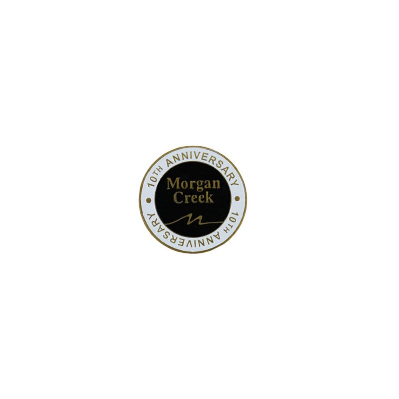 ahead Morgan Creek Golf Course 10th Anniversary Ball Markers BM4R MORGAN CCR BLK WHT 01