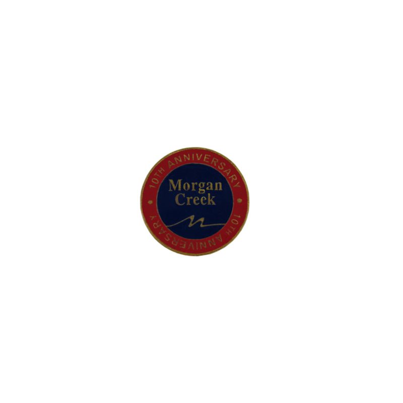 ahead Morgan Creek Golf Course 10th Anniversary Ball Markers BM4R MORGAN CR NVY 01