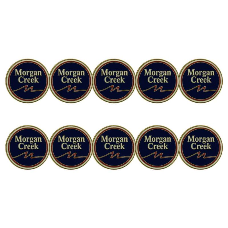 ahead Morgan Creek Golf Course Ball Markers BM4 MORGAN NVY 03