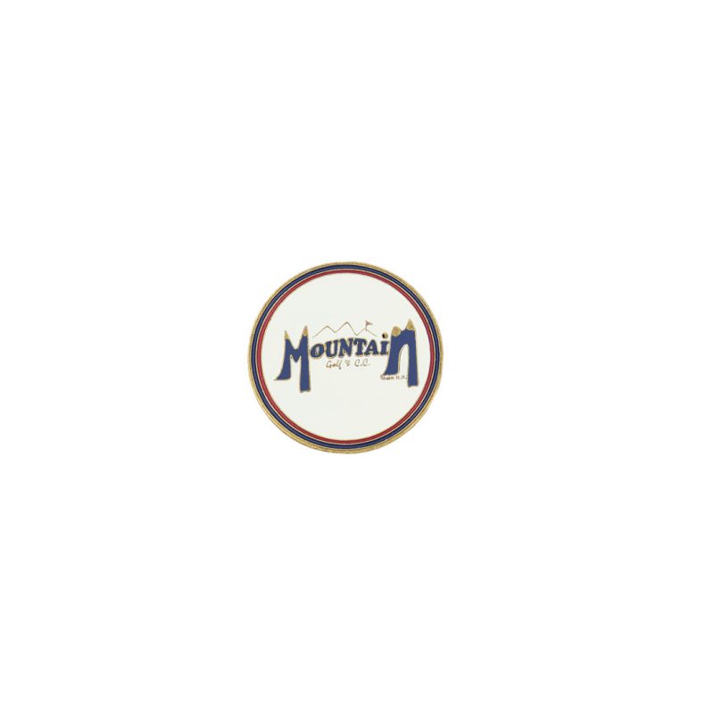 ahead Mountain Golf C.C Golf Ball Markers BM4 MOUNT WHT 01