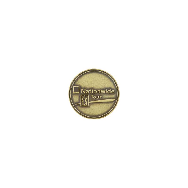 ahead Nationwide Tour Ball Markers BM4 NATWIDE BRASS 2