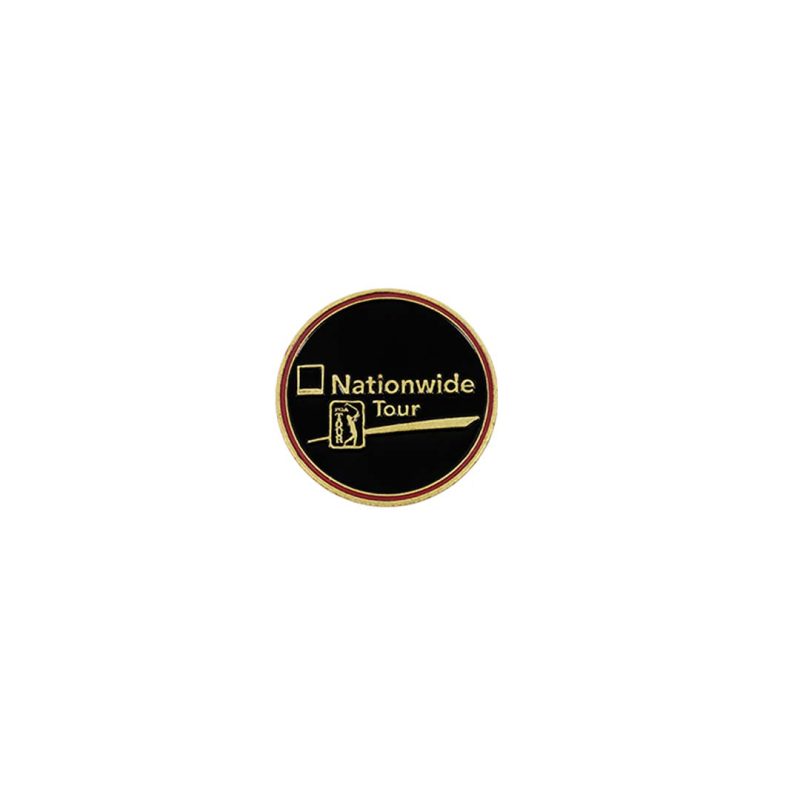 ahead Nationwide Tour Golf Ball Markers BM4 NATWIDE BLK