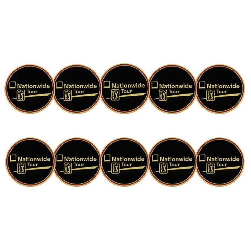 ahead Nationwide Tour Golf Ball Markers BM4 NATWIDE BLK 3