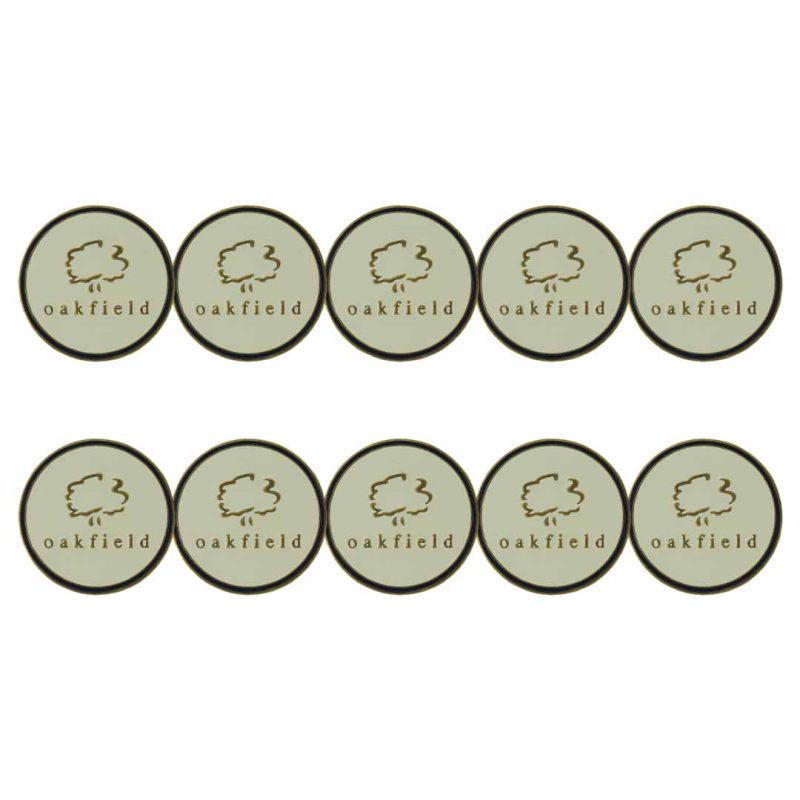 ahead Oakfield Golf Country Club Ball Markers BM4R OAKFIELD CRM 03