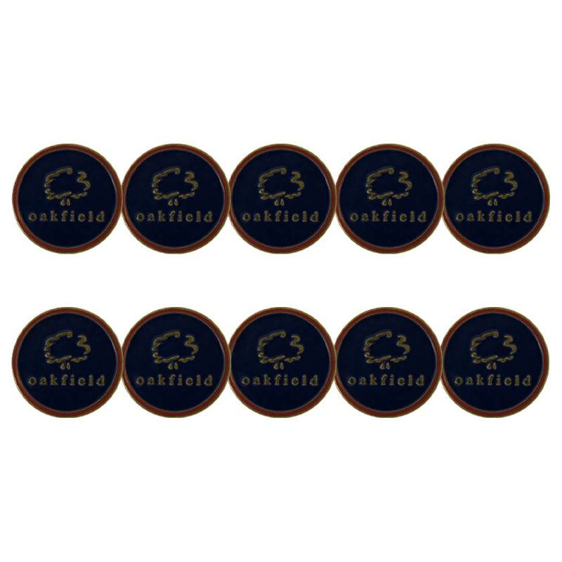 ahead Oakfield Golf Country Club Ball Markers BM4R OAKFIELD NVY 2