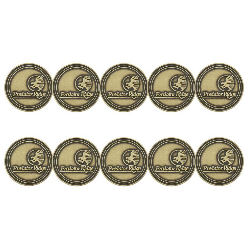 ahead Predator Ridge Golf Resort Ball Markers BMPREDAT BRSS