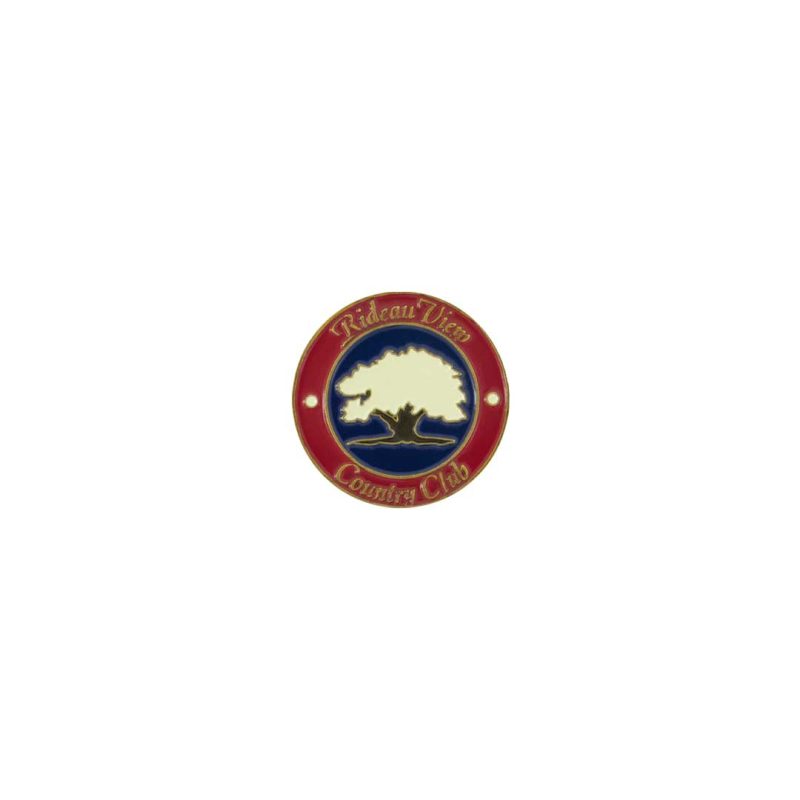 ahead Rideau View Country Club Golf Ball Markers BM4 RIDE REDNVY 1