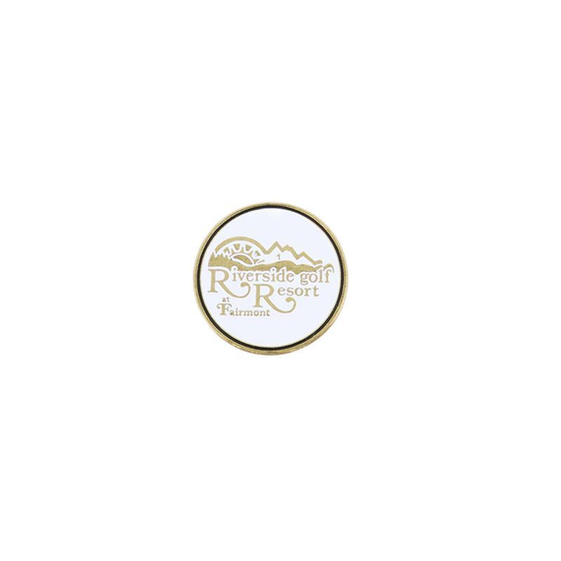 ahead Riverside Golf Resort Ball Markers BM RIVERS WHT