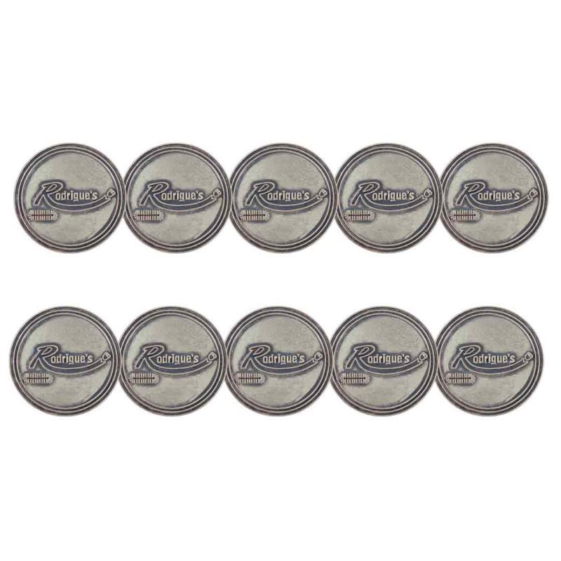 ahead Rodrigue s Ball Markers BM4R COLAWDREV BRASS 1