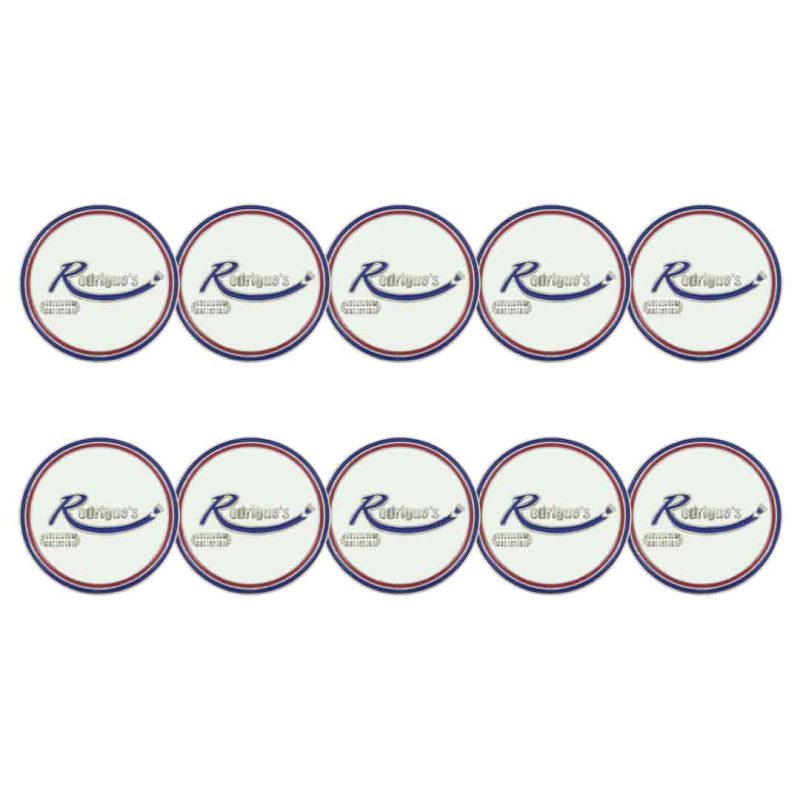 ahead Rodrigue s Ball Markers BM4R COLAWDREV WHT 1