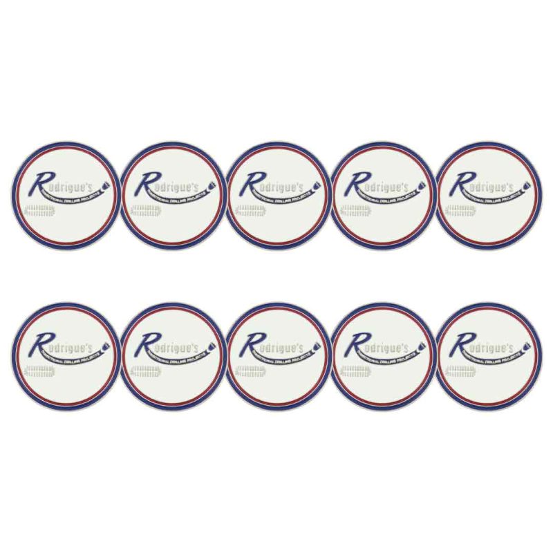 ahead Rodrigue s Golf Ball Markers BM4R COLAWD WHT 1