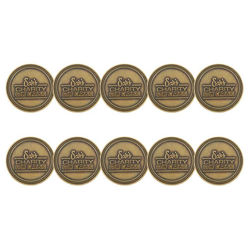 ahead Sam s Charity Golf Classic Ball Markers BM4R CANYON 1 BRASS