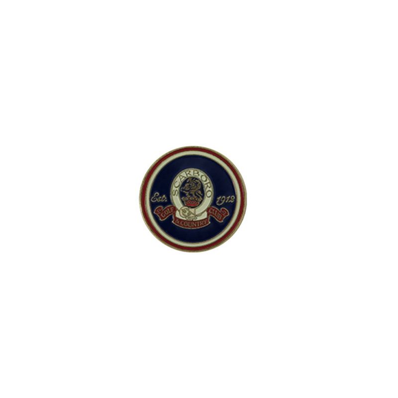 ahead Scarboro Golf Country Club Ball Markers BM4 SCAR NVY