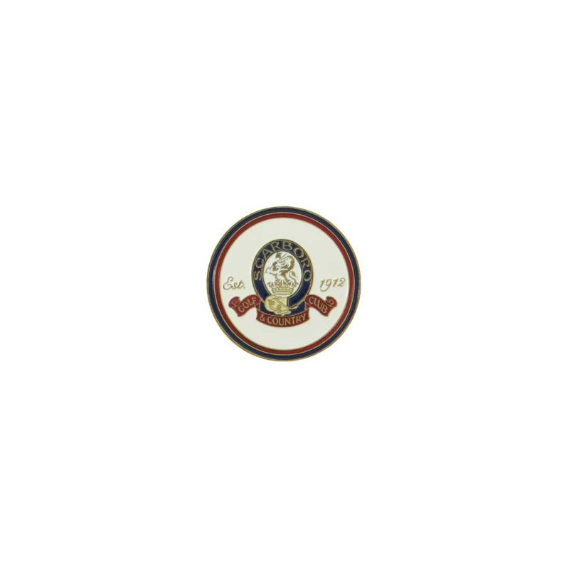 ahead Scarboro Golf Country Club Ball Markers BM4 SCAR WHT 2