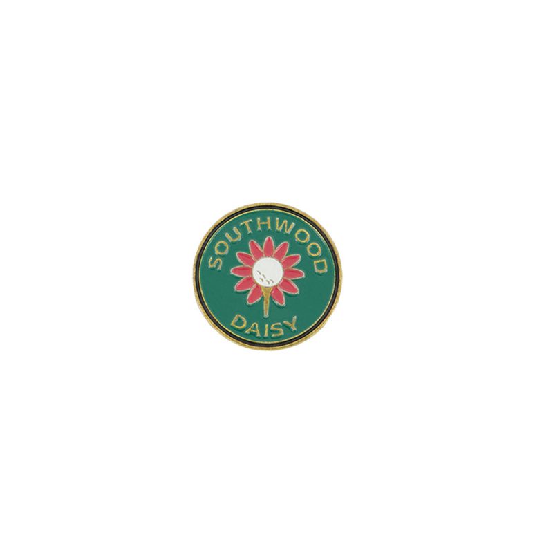 ahead Southwood Daisy Ball Markers BM4R SOUTH GRNRED 01