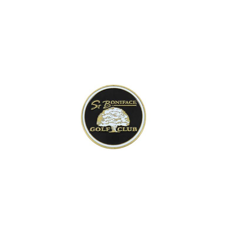 ahead St. Boniface Golf Club Ball Markers BM4R BONAF 1 BLK