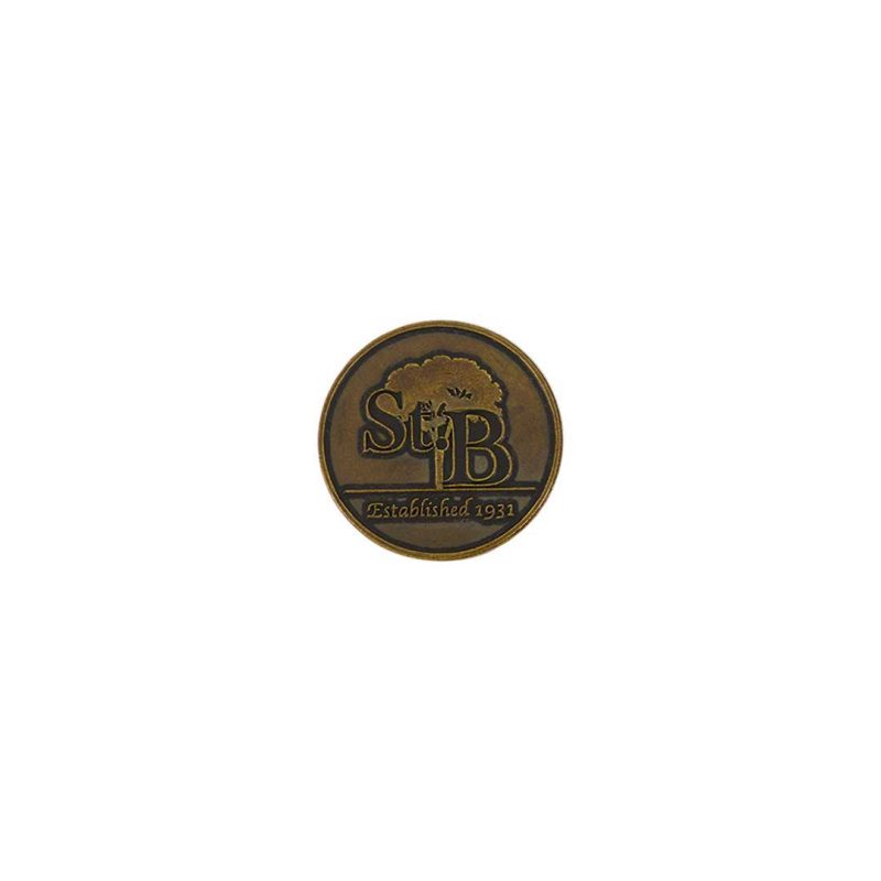 ahead St. Boniface Golf Club Ball Markers BM4R ST BONI BRSS 01