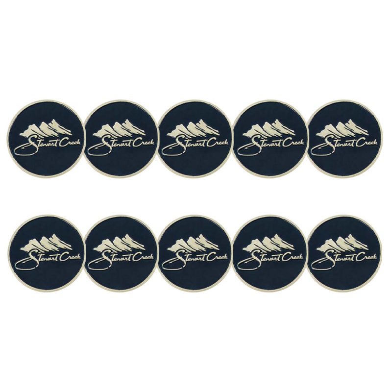 ahead Stewart Creek Golf Country Club Ball Markers BM4R STEW NVY 3