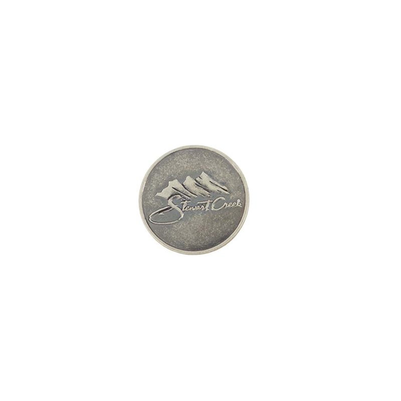 ahead Stewart Creek Golf Country Club Ball Markers BM4R STEW SLV