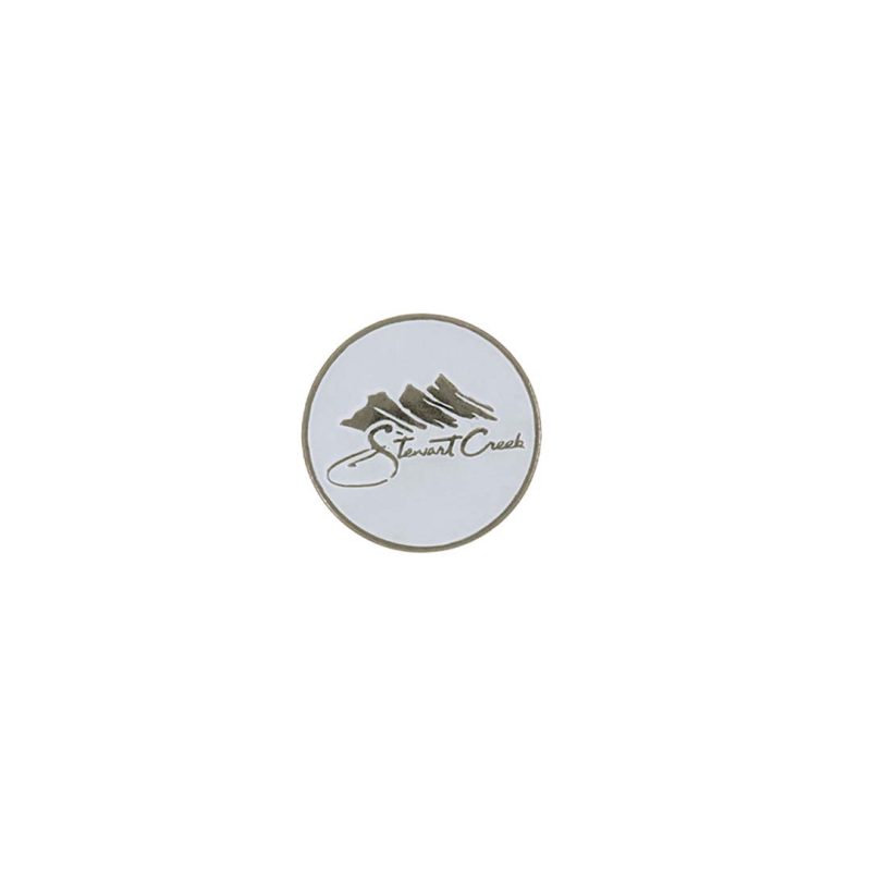 ahead Stewart Creek Golf Country Club Ball Markers BM4R STEW WHT