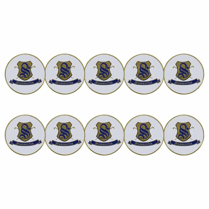 ahead Summerlen Ball Markers BM4 JV GOLF WHT 03