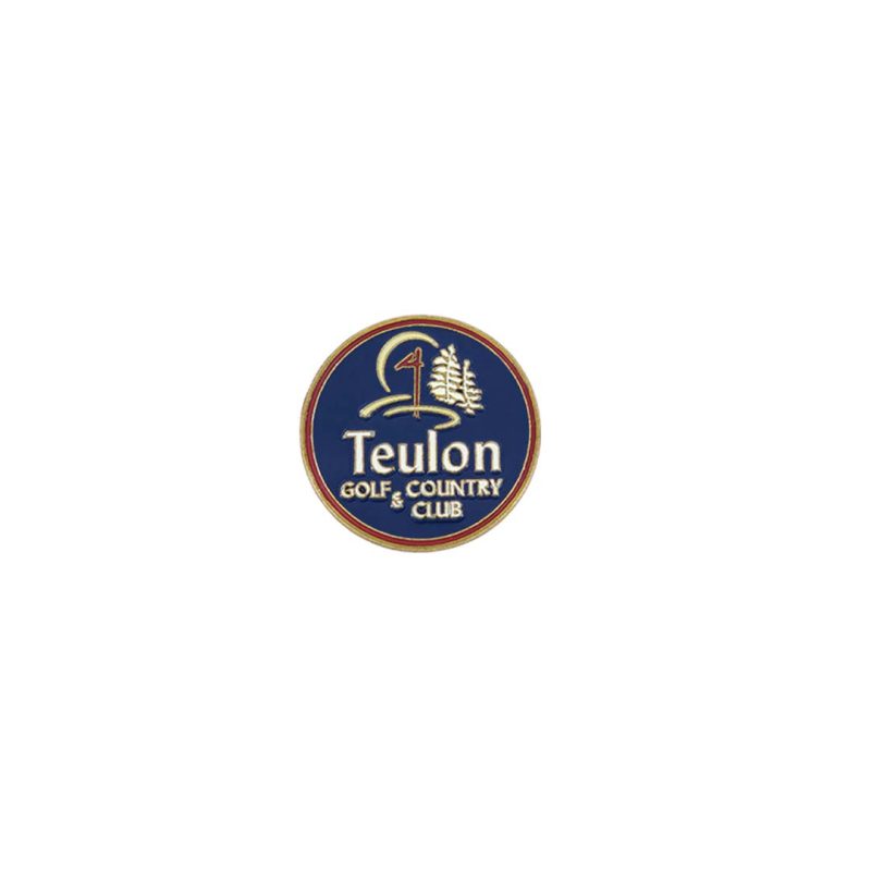 ahead Teulon Golf Country Club Ball Markers BM4 TEVLON NVY