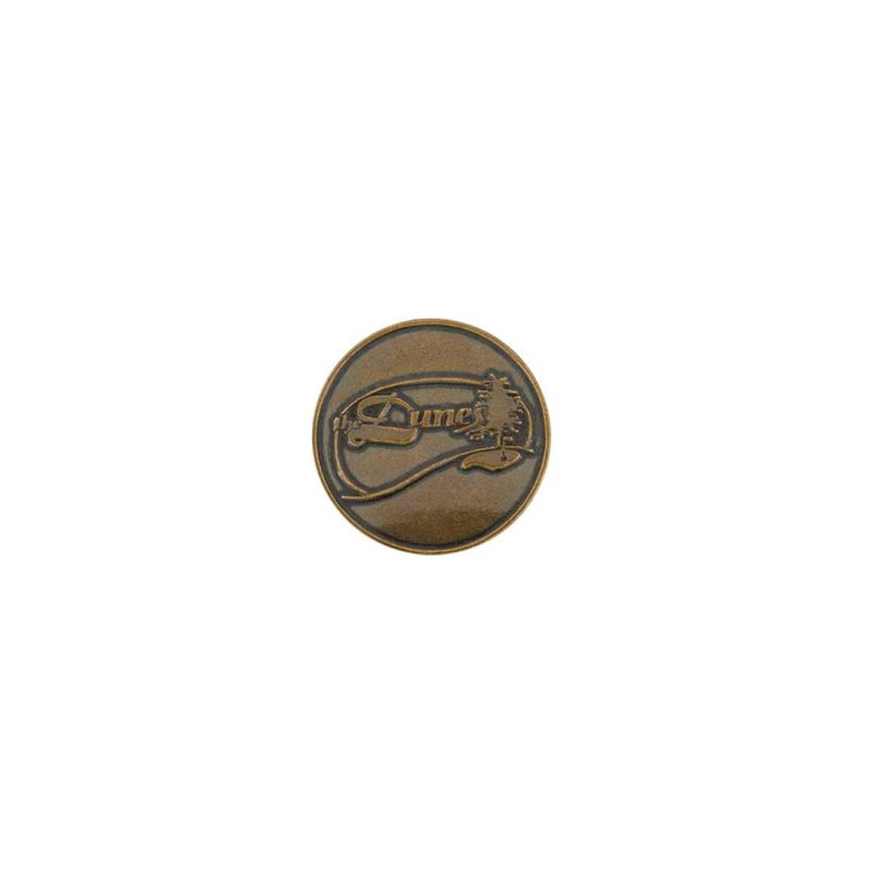 ahead The Dunes Golf Winter Club Ball Markers BM4R DUNE 1 BRASS 2