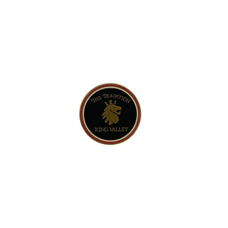 ahead The Tradition King Valley Golf Club Ball Markers BM4R KING V1 BLK 01