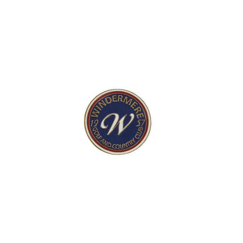 ahead Windermere Golf and Country Club Ball Markers BM4WINDE NVY 01