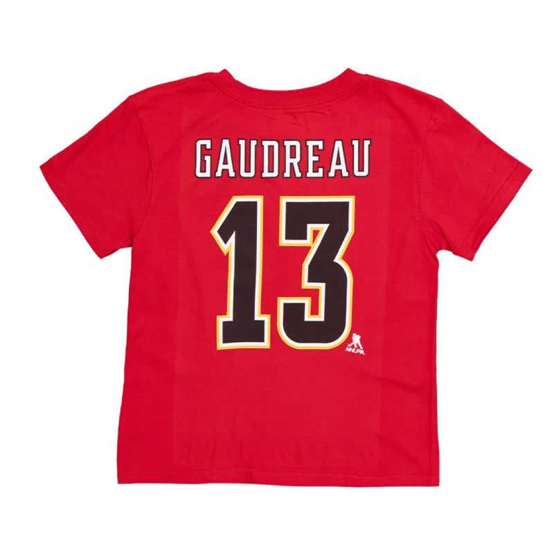 nhl kids junior calgary flames tee gaudreau 13 hk5b3haabh01 flmjg 2