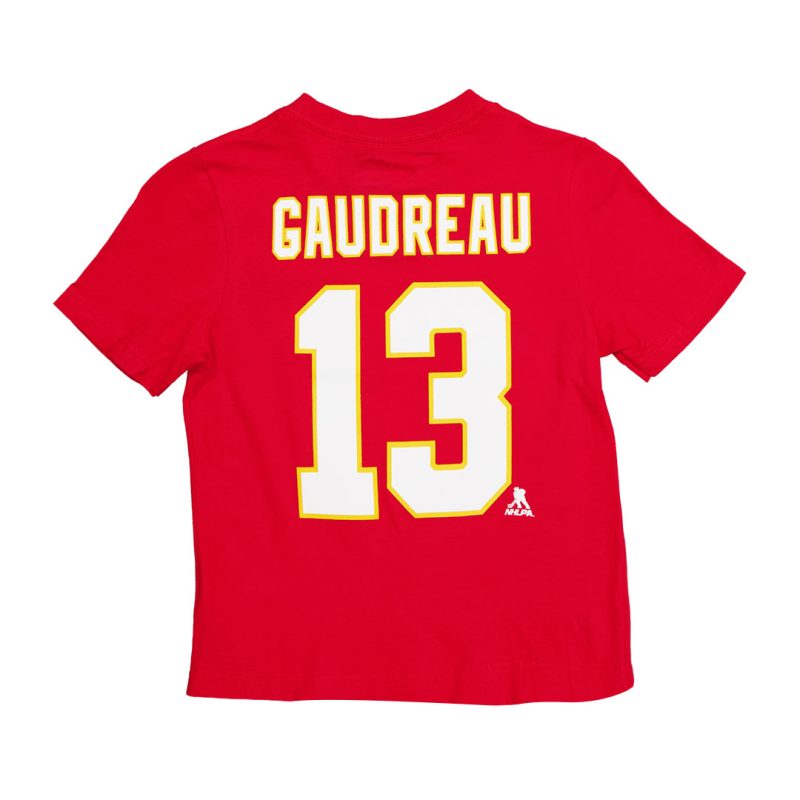 nhl kids junior calgary flames tee gaudreau 13 hk5b3haadh01 flmjg 2