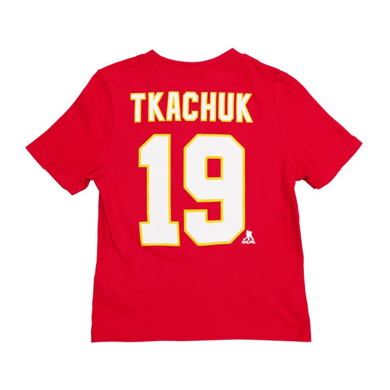 nhl kids junior calgary flames tee tkachuk 19 hk5b3haadh01 flmtm 2