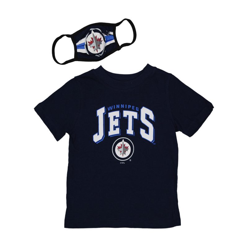 nhl kids toddler winnipeg jets tee and mask set hk5t1fed8 wnp 1